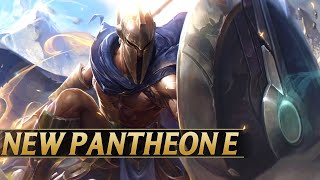 NEW PANTHEON E EFFECT  League of Legends [upl. by Gaile]