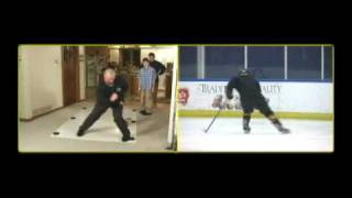 G1 Extreme Slide Board  Hockey Training Aids  by HockeyShotcom [upl. by Einra]