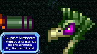 TASBot kills the animals in Super Metroid against SGDQ 2018s wishes [upl. by Cavit36]