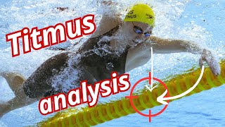 Titmus  Efficient Speed in Freestyle analysis [upl. by Ailyt702]