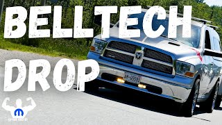 ram 1500 belltech lowering kit [upl. by Esylle887]