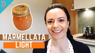 MARMELLATA DI ARANCE FATTA IN CASA 🍊 Senza Zucchero Ricetta Light 20 kcal [upl. by Nimocks]