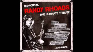 Immortal Randy Rhoads  The Ultimate Tribute  Crazy Train [upl. by Aundrea]