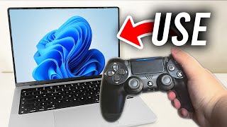 How To Connect PS4 Controller To PC  Full Guide [upl. by Ecirtaemed]