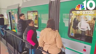 MBTA wants feedback on new Green Line train cars [upl. by Bollen75]