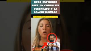 CHILENA DESTROZÓ A HUGO GUTIÉRREZ 😱 shorts politics president chile [upl. by Olsen39]