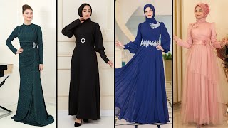 ModaNisa Tesettür Abiye Elbise Modelleri  2024 Trend Hijab Evening Dresses  Abendkleid  Dress [upl. by Hobey]