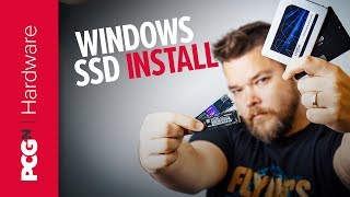 How to install Windows on your new SSD  OS install [upl. by Adias]