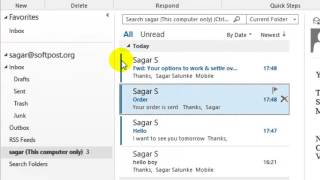 How to forward emails in Outlook [upl. by Arjan284]