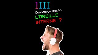 Comment ça marche loreille interne   1III [upl. by Nilorac]