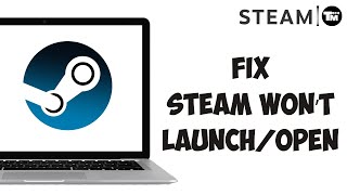 2024 FIX Steam Not Opening on Windows 11amp10  Quick Fix [upl. by Drobman]