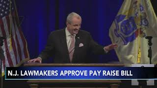 New Jersey lawmakers pass pay raises for themselves the governor and other officials [upl. by Aber]