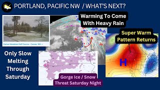 Portland Pacific Northwest Arctic Storm Series Finally Ending [upl. by Anawot]