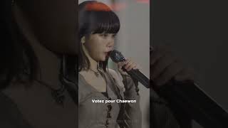 La performance de Chaewon pour L’académie des Idoles  Votez 1 pour Chaewon fypシ゚ [upl. by Oneill109]