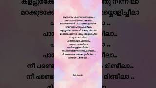 Karimizhi kuruviye❤️✨ malayalamsongs malayalamlyrics meeshamadhavan songlyrics shortsfeed [upl. by Braden396]