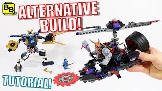 ONI COPTER LEGO NINJAGO 70642 ALTERNATIVE BUILD ONI COPTER [upl. by Ninaj474]