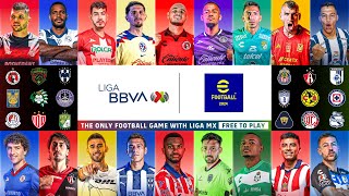 eLIGA BBVA MX Announcement Trailer eFootball2024 [upl. by Netsrijk982]