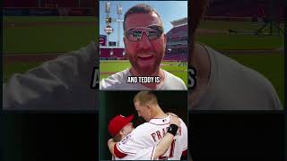 Todd Frazier recalls memorable homer he hit for Reds bat boy Teddy ❤️ mlb baseball cincinnatireds [upl. by Bron]