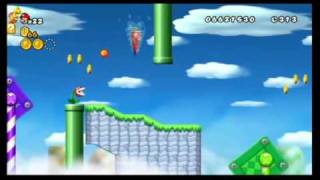 New Super Mario Bros Wii 100 91 [upl. by Liscomb]