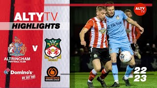 ALTRINCHAM Vs WREXHAM  Extended Match Highlights  04022023 [upl. by Nahtnamas]