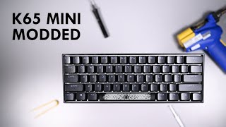 Custom Modding the CORSAIR K65 Mini with Holy Pandas [upl. by Akelam]