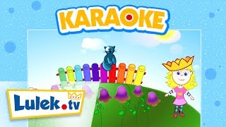 Karaoke dla dzieci  Wlazł kotek na płotek  Lulektv [upl. by Barbe706]