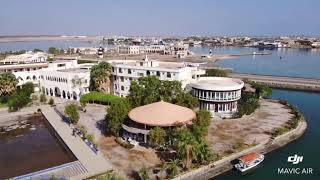 Eritrea Massawa Drone footage near Dahlak Hotel [upl. by Trixy]