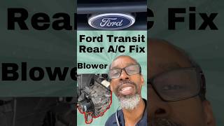 Ford Transits HIDDEN Rear Blower Motor Where is it [upl. by Vena]