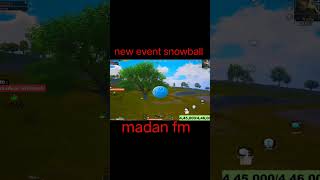 New event snowball madan bgmi newupdate madanop [upl. by Dracir623]