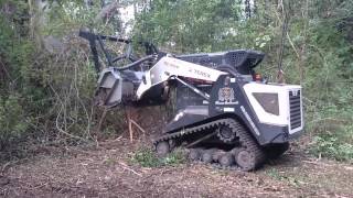 Fraser Earthworks  Terex Forestry Machine Mulching [upl. by Liesa11]