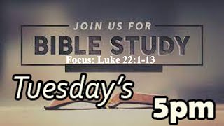 Kingstown Methodist Church Bible Study Tuesday April 16th 2024 at 500pm [upl. by Laurice]