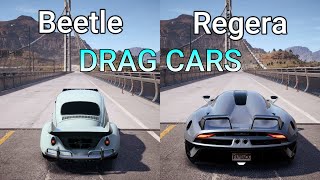 NFS Payback  Volkswagen Beetle vs Koenigsegg Regera  Drag Cars  Drag Race [upl. by Mcneely86]