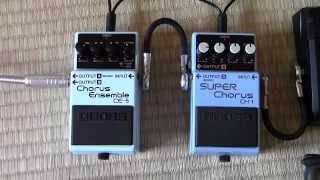 BOSS CH1 amp BOSS CE5 [upl. by Latsyc]