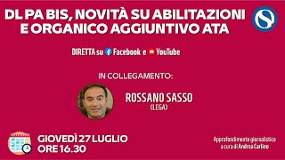 Dl PA bis via libera agli emendamenti su abilitazioni per docenti precari e organico aggiuntivo Ata [upl. by Annawad]