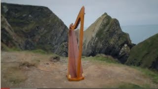 Wind Harp  Aeolian Harp on the Irish coast [upl. by Pardew]