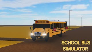 VISION PM  NEW HALLOWEEN UPDATE 🎃  SCHOOL BUS SIMULATOR  ROBLOX [upl. by Eidassac]