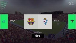 PS4 EA FC 24 Barcelona Femeni Vs SD Eibar Women [upl. by Aynna]