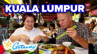 Kuala Lumpur street food tour  Getaway [upl. by Laina826]