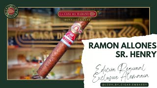 Presenting the Ramon Allones Sr Henry Edición Regional Alemania [upl. by Giff]