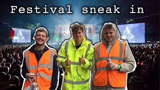 SNEAKING INTO A MUSIC FESTIVAL AS BIN MEN [upl. by Carson]