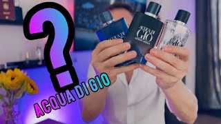 Which Acqua Di Gio Is The Best  Eau de Parfum vs Profondo vs Parfum  Giorgio Armani Acqua di Gio [upl. by Lamonica795]