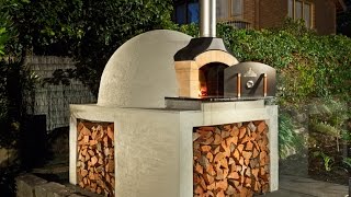 How to Build our Wood Fired Brick Pizza Oven Kit [upl. by Serles295]