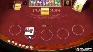 How to Play Pontoon  OnlineCasinoAdvicecom [upl. by Lagasse545]