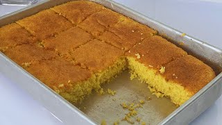 The Fluffy Cornmeal Cake Recipe [upl. by Salisbury270]