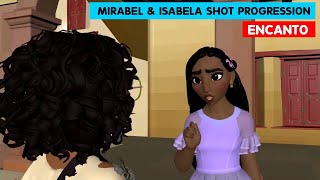 ENCANTO  Mirabel and Isabela Shot Progression  Hyrum Osmond  3DAnimationInternships [upl. by Corissa]