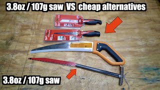 Worlds Lightest Backpacking Saw VS Cheap alternatives RACE [upl. by Danete]