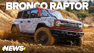 Ford Bronco RAPTOR shows off New teasers [upl. by Ahseila]