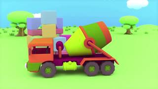 Cartoons For Toddlers  Cool Kit  Concrete Mixer Ep15  Toy cars  Anamation For Kids [upl. by Euqinorev]