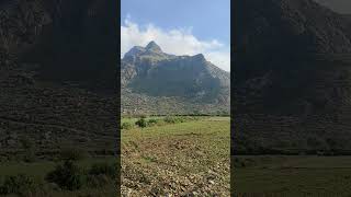 Beautiful Mountainous village in Pakistan nature incrediblepakistan beautifulcountries mountains [upl. by Obla]