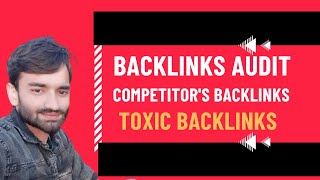 Backlinks Audit  Toxic Backlinks  Competitors Backlinks  SEMrush Backlinks Audit Bangla 2023 [upl. by Nothgierc]